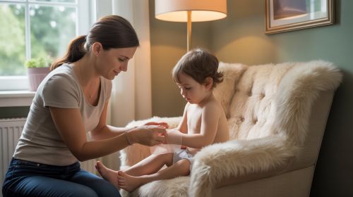 Management of rare skin disease epidermolysis bullosa at home