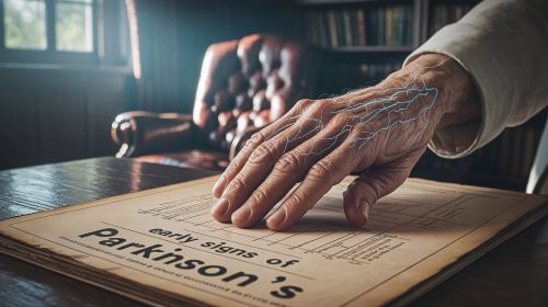 What are the first symptoms of Parkinson’s disease