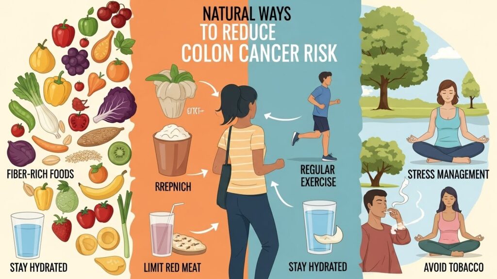 How to reduce your risk of colon cancer naturally