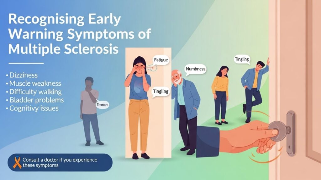 Recognising early warning symptoms of multiple sclerosis