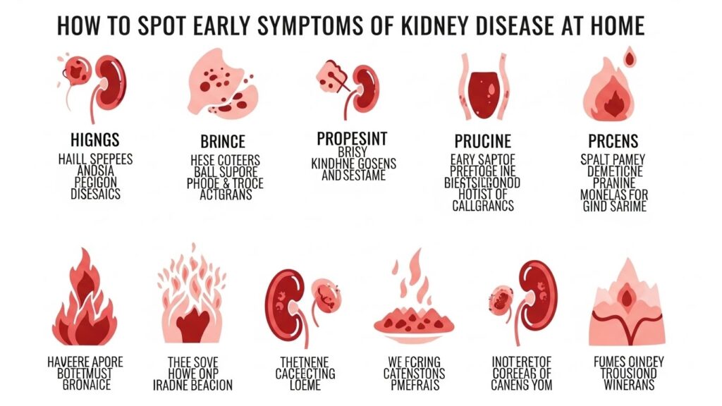 How to Spot Early Symptoms of Kidney Disease at Home