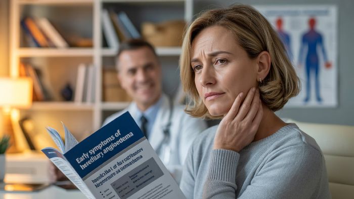Early Symptoms of Hereditary Angioedema in Adults