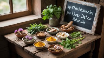 Top 10 Herbal Remedies For Liver Detox Naturally