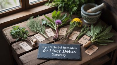 Top 10 Herbal Remedies For Liver Detox Naturally
