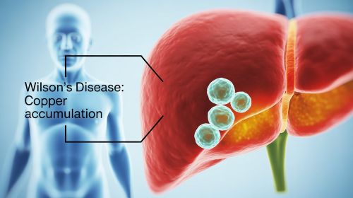 What causes Wilson’s disease and how is it diagnosed