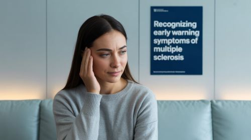 Recognising early warning symptoms of multiple sclerosis