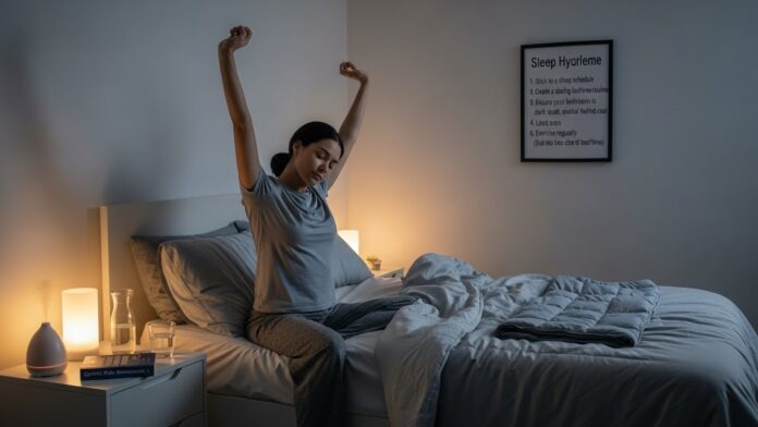 Sleep hygiene tips for people with fibromyalgia