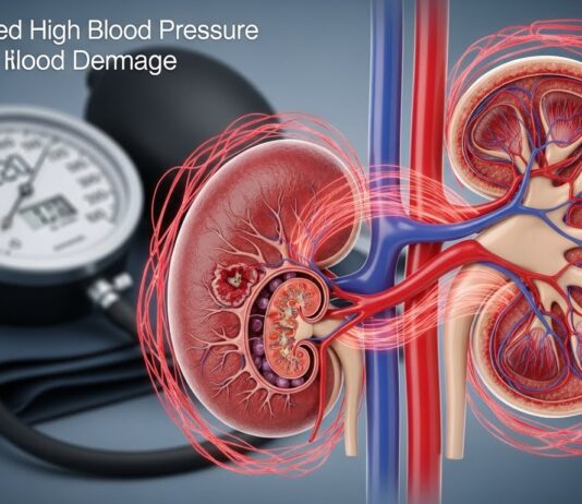 Kidney damage risk in uncontrolled high blood pressure Kidney damage risk in uncontrolled high blood pressure