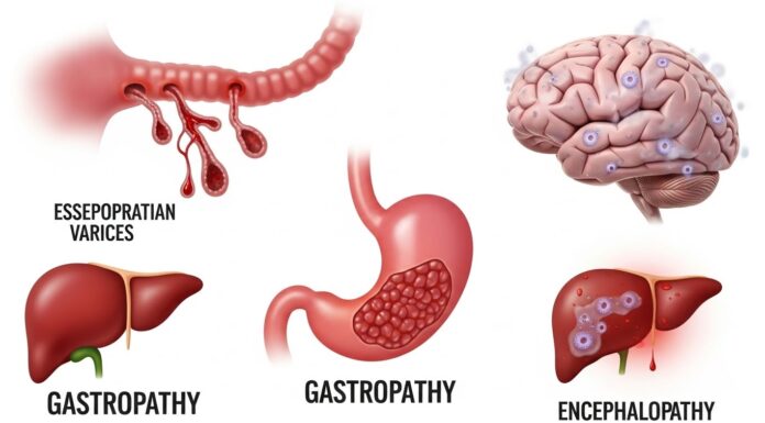 Liver cirrhosis complications in alcohol use disorder Liver cirrhosis complications in alcohol use disorder