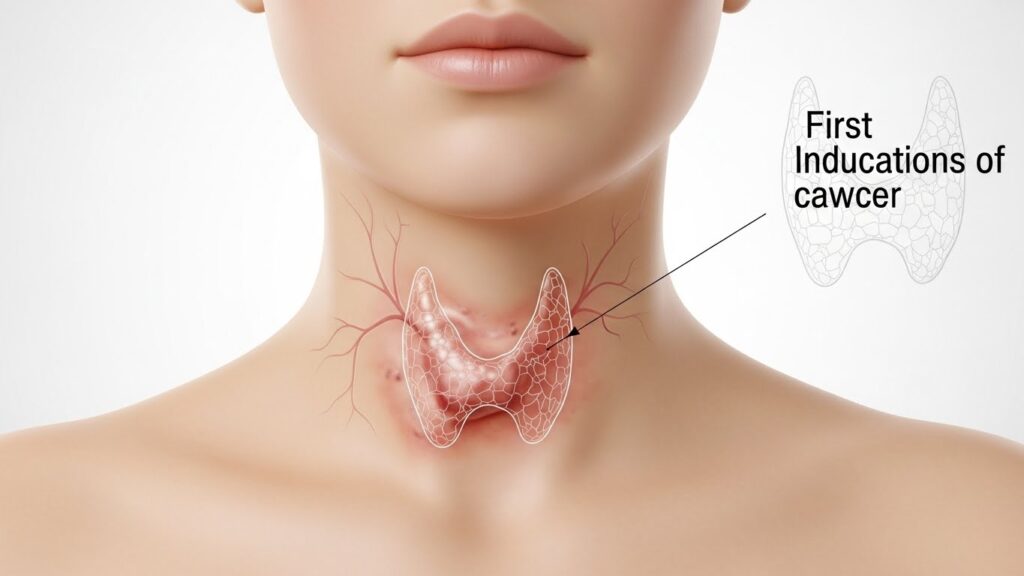 First indications of thyroid cancer in women