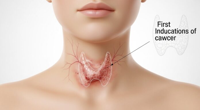 First indications of thyroid cancer in women First indications of thyroid cancer in women