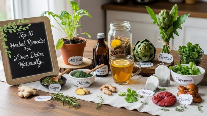 Top 10 Herbal Remedies For Liver Detox Naturally