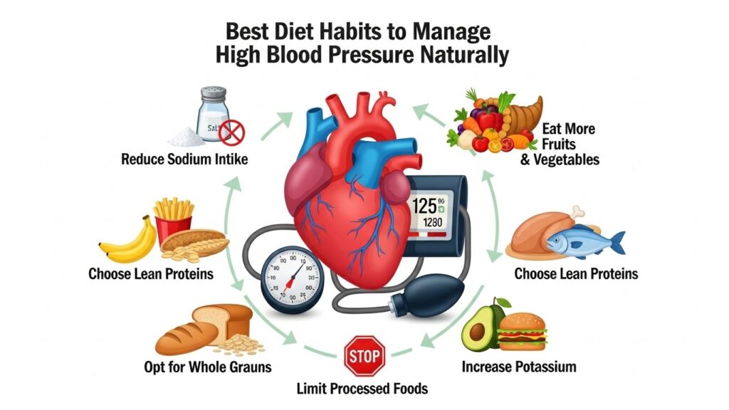 Best Diet Habits to Manage High Blood Pressure Naturally