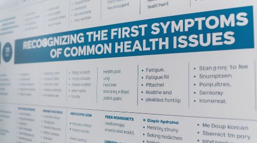 Recognizing the First Symptoms of Common Health Issues