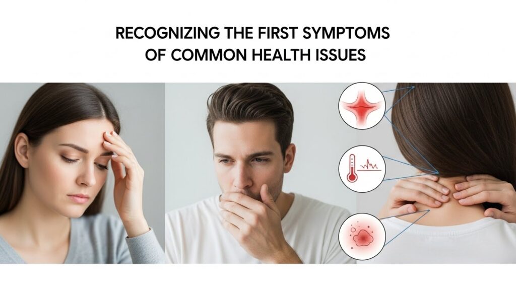 Recognizing the First Symptoms of Common Health Issues