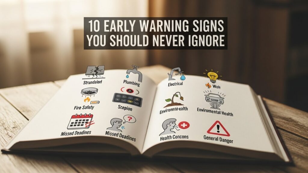 10 Early Warning Signs You Should Never Ignore